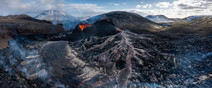 Vulkaan uitbarsting IJsland maart 2021