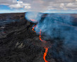 Fotoreizen naar de actieve vulkaan op IJsland